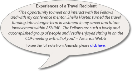 Experiences of a Travel Recipient